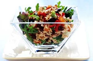 Tuna and brown rice salad