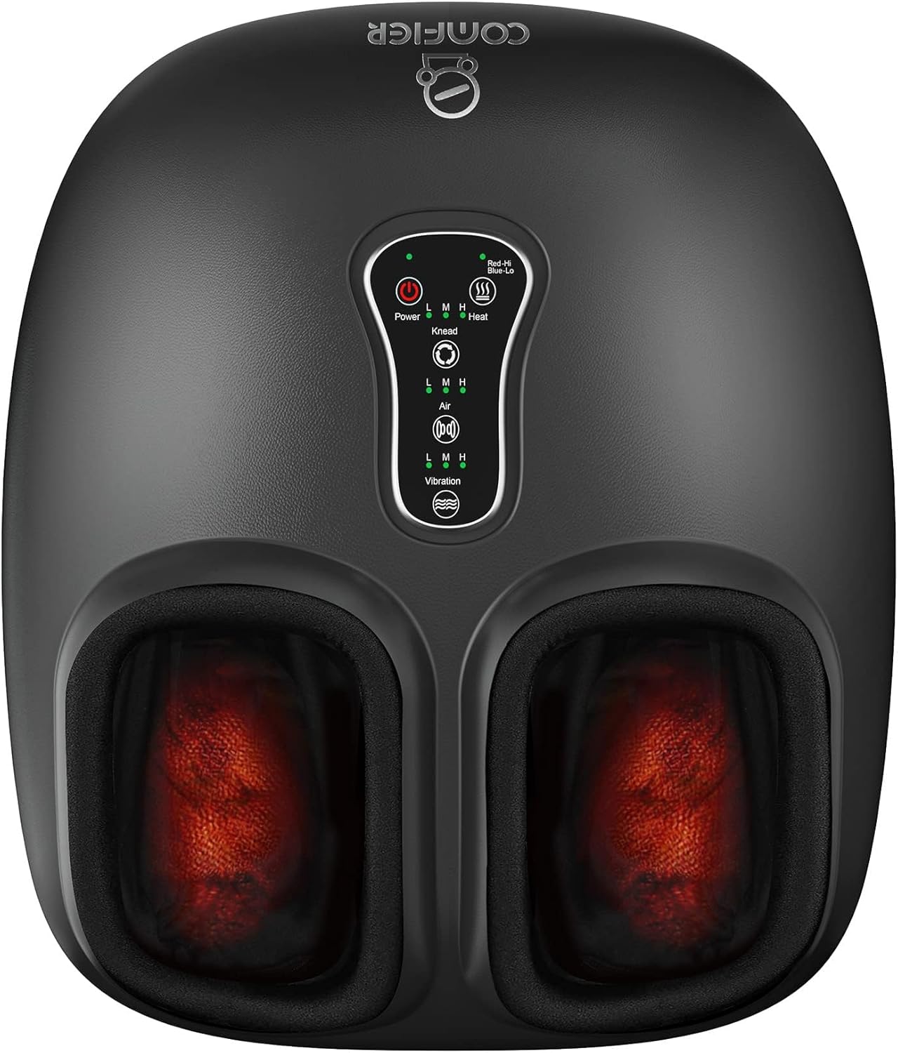 Comfier Shiatsu Foot Massager With Heat[fsa Eligible Hsa],2026 Upgraded Feet Massager Machine for Plantar Fasciitis,neuropathy Pain With Vibration,compression, 13in,valentines Gifts for Women Men