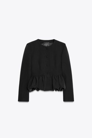 Voluminous Hem Jacket