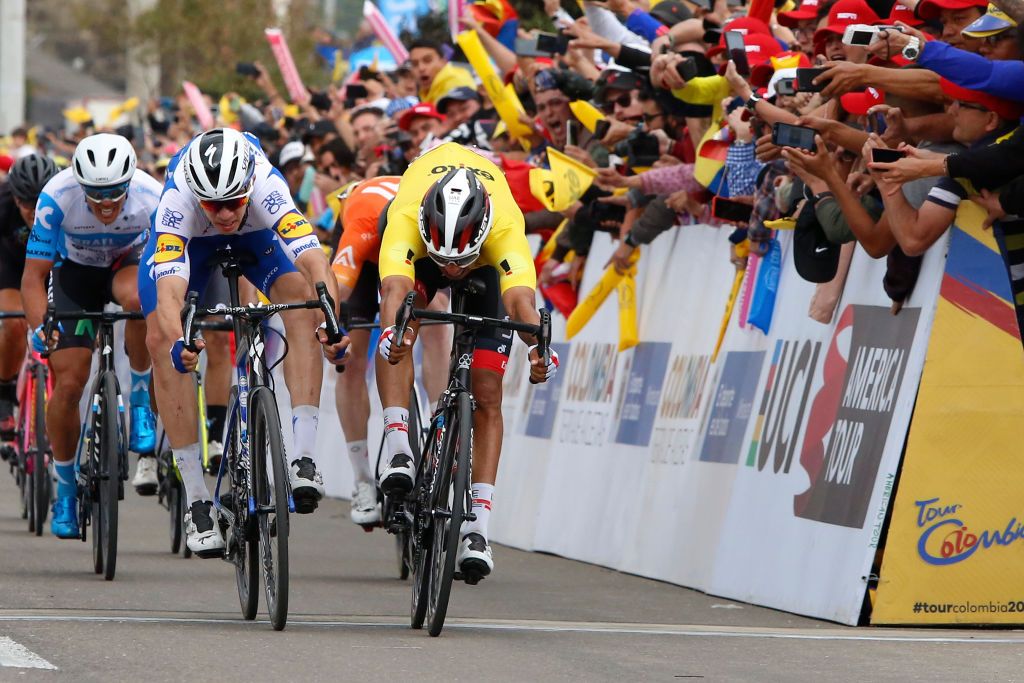 Juan Sebastian Molano wins stage 5 of the Tour Colombia 2.1