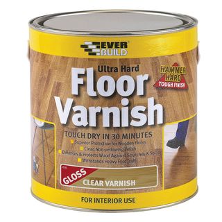 Everbuild Ultra Hard Floor Clear Varnish