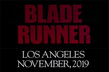 Blade Runner's opening credits
