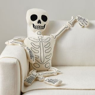 Mr. Bones Shaped Pillow