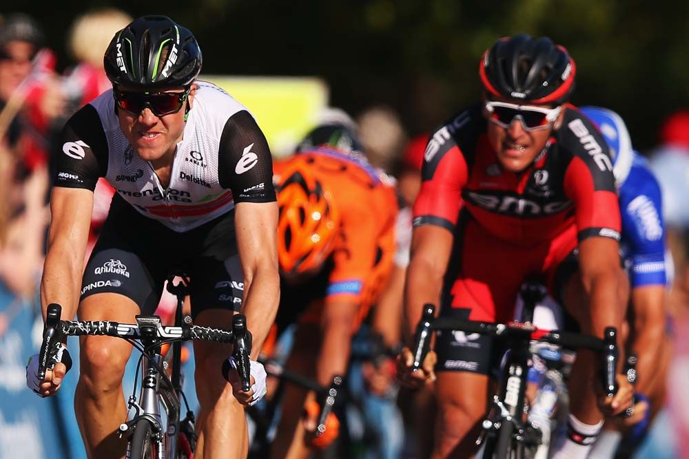 Edvald Boasson Hagen (Dimension Data) shows his grit