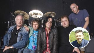Marillion in 2007 with (inset) John Hotten