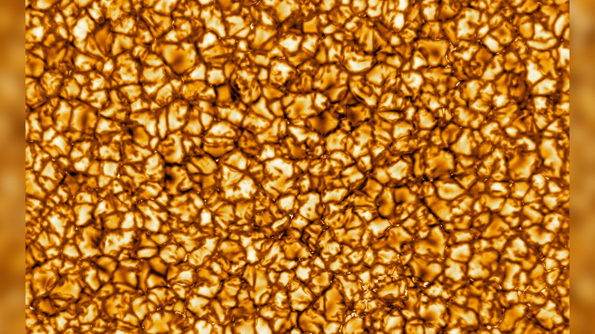 The sun looks like caramel corn in highest-resolution image ever of our star