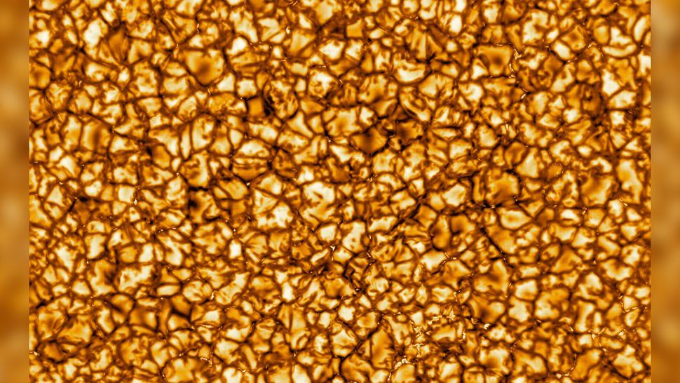 The sun looks like caramel corn in highest-resolution image ever of our star