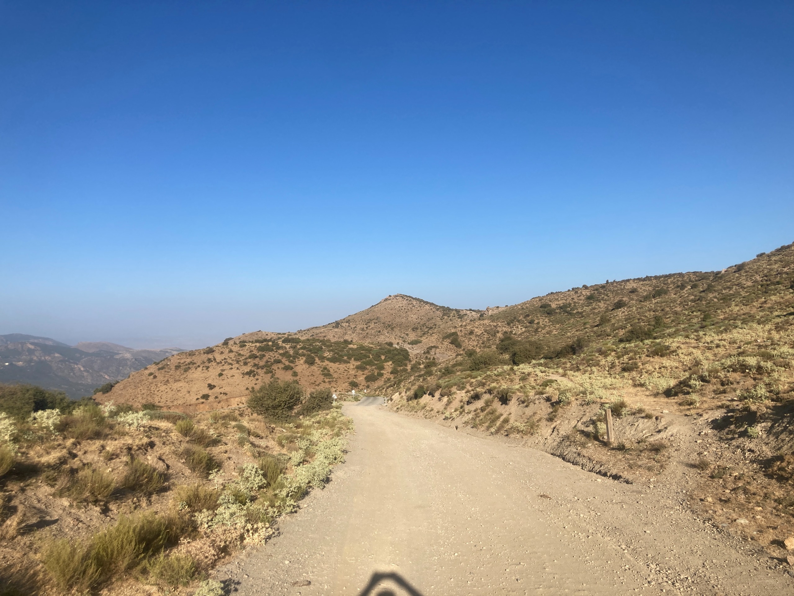 The view from the summit of the Alguacil