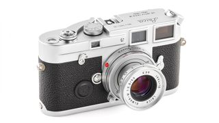 Vintage Leica M6J camera photographed for Leitz Photographica Auction 45