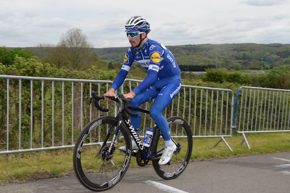 Race favourite Julian Alaphilippe recons the Liege-Bastogne-Liege route