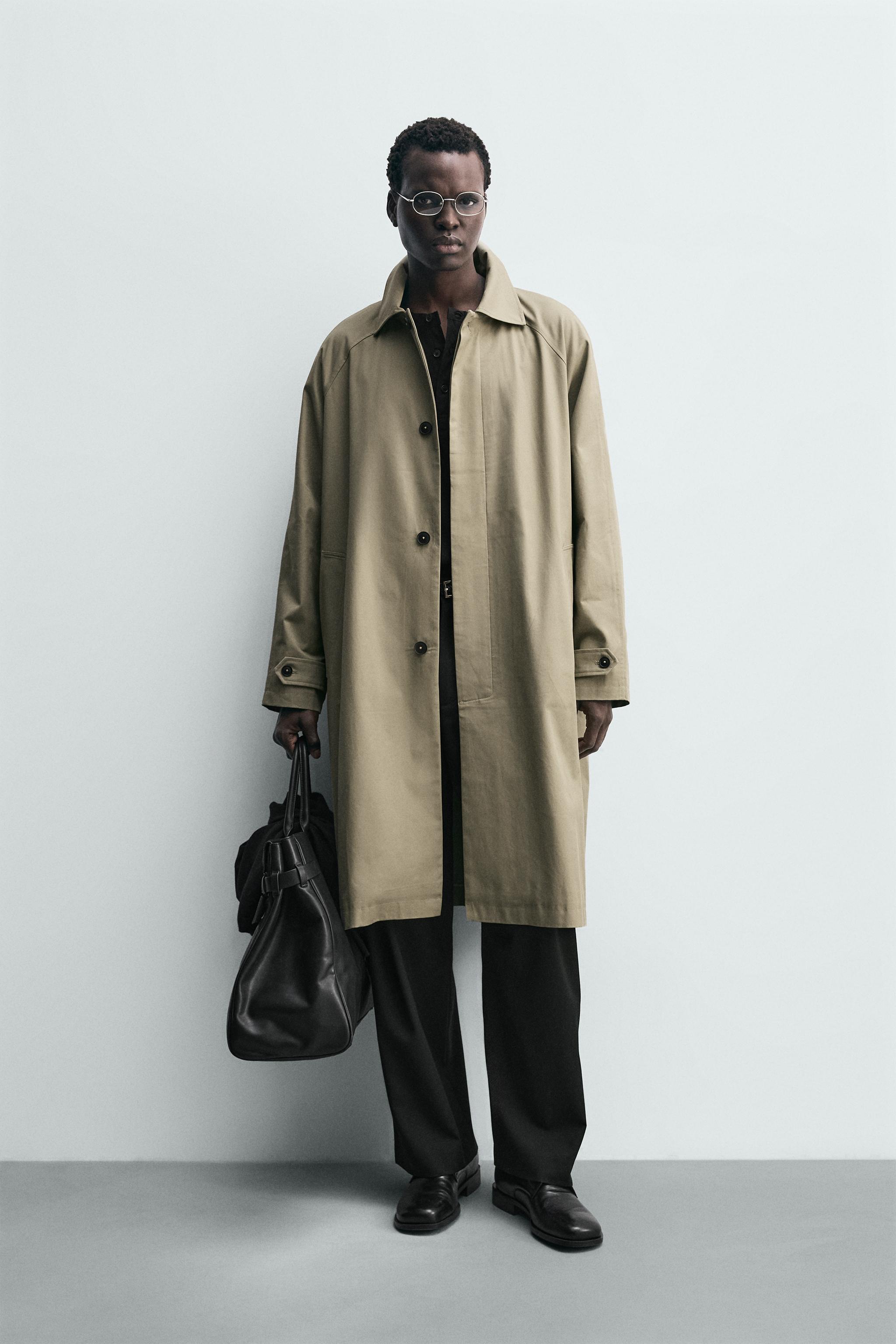 Relaxed Fit Trench Coat