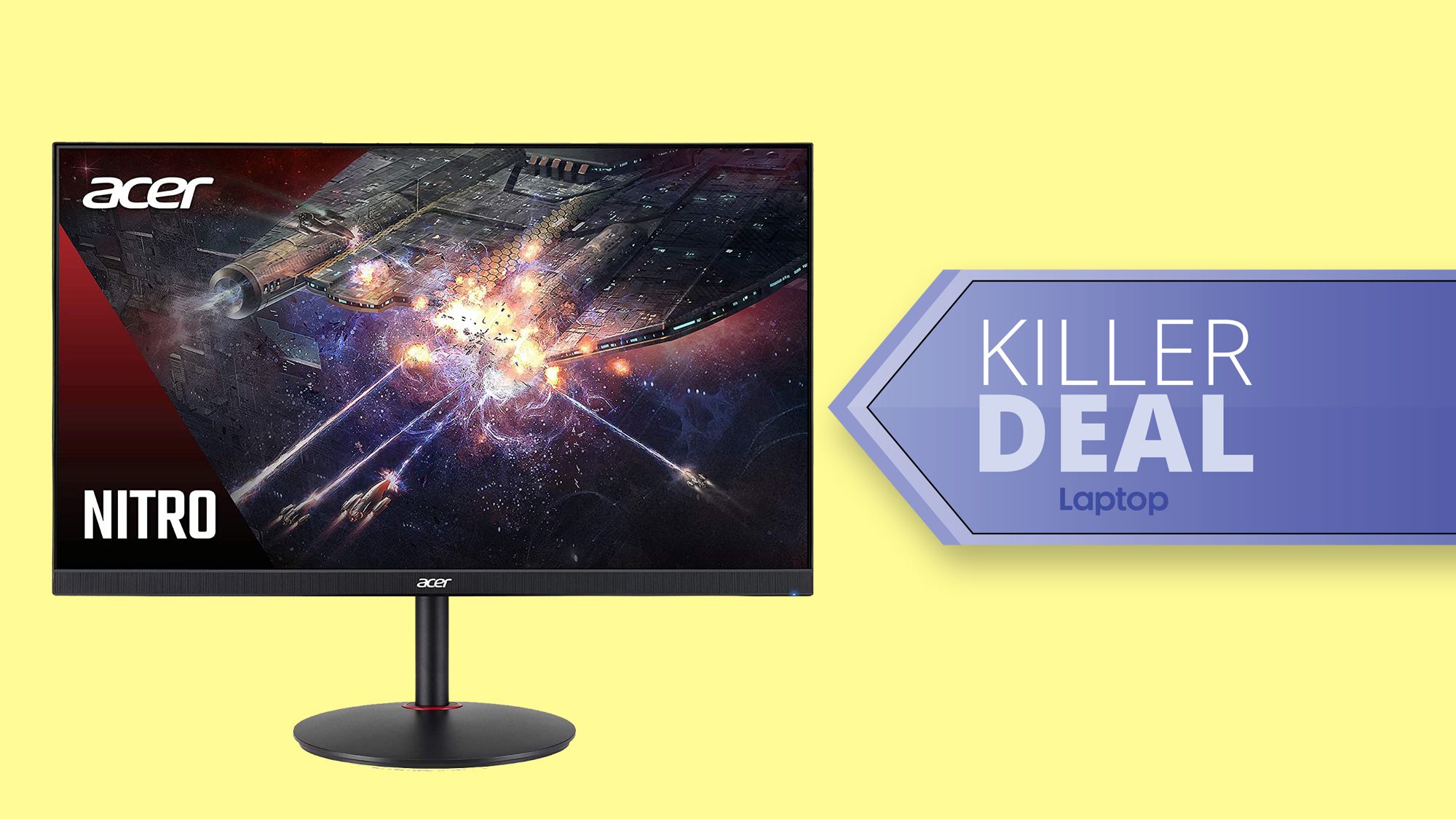 Acer Nitro 27-inch, 1440p at 144Hz gaming monitor is $150 off before ...