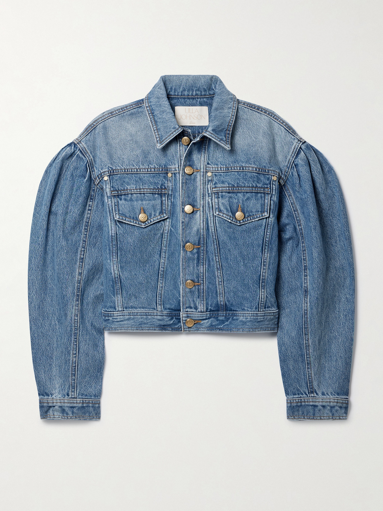 The Cosette Cropped Denim Jacket