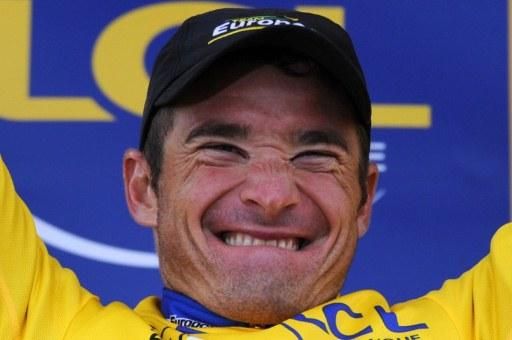 A delighted Thomas Voeckler (Team Europcar)