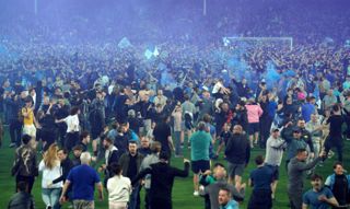 Pitch invasions have led to violent scenes, including at Goodison Park on Thursday evening