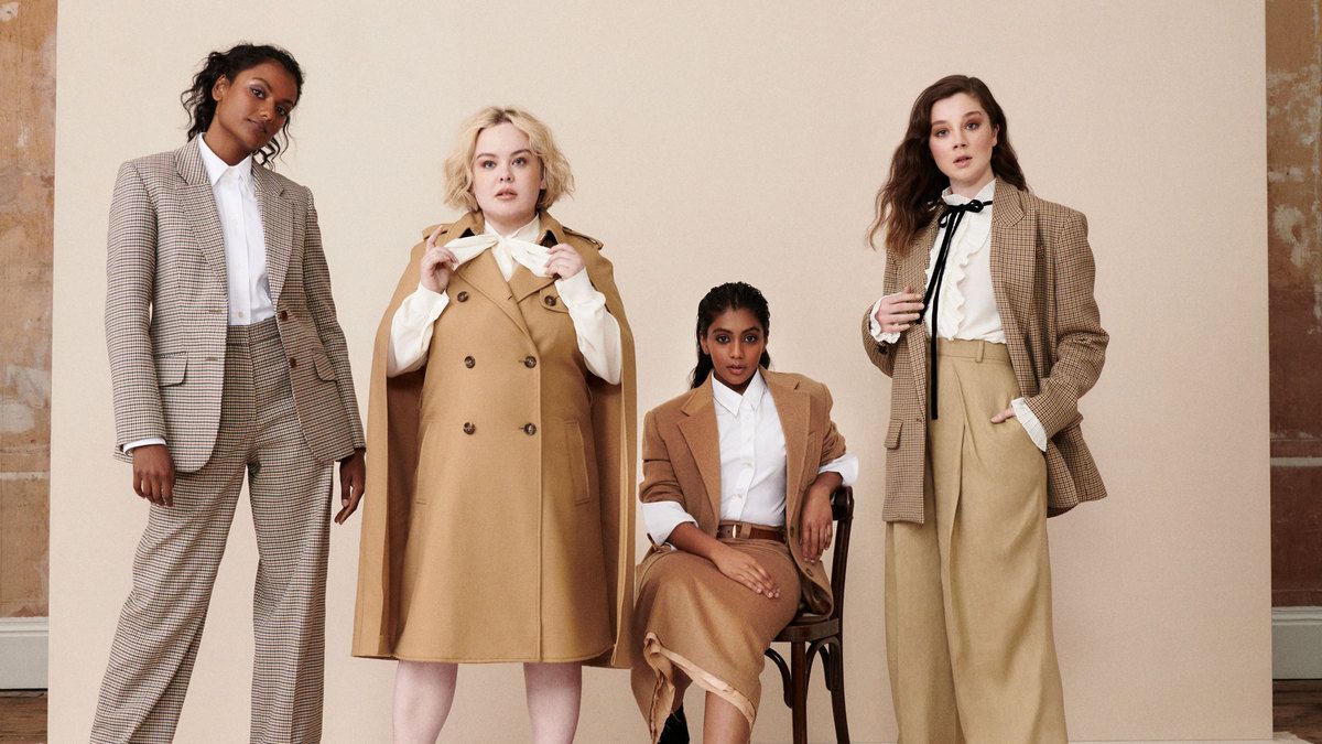 The 'Bridgerton' Cast Models ModernDay RegencyInspired Fashion