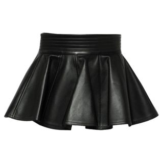 Alaia Peplum leather belt