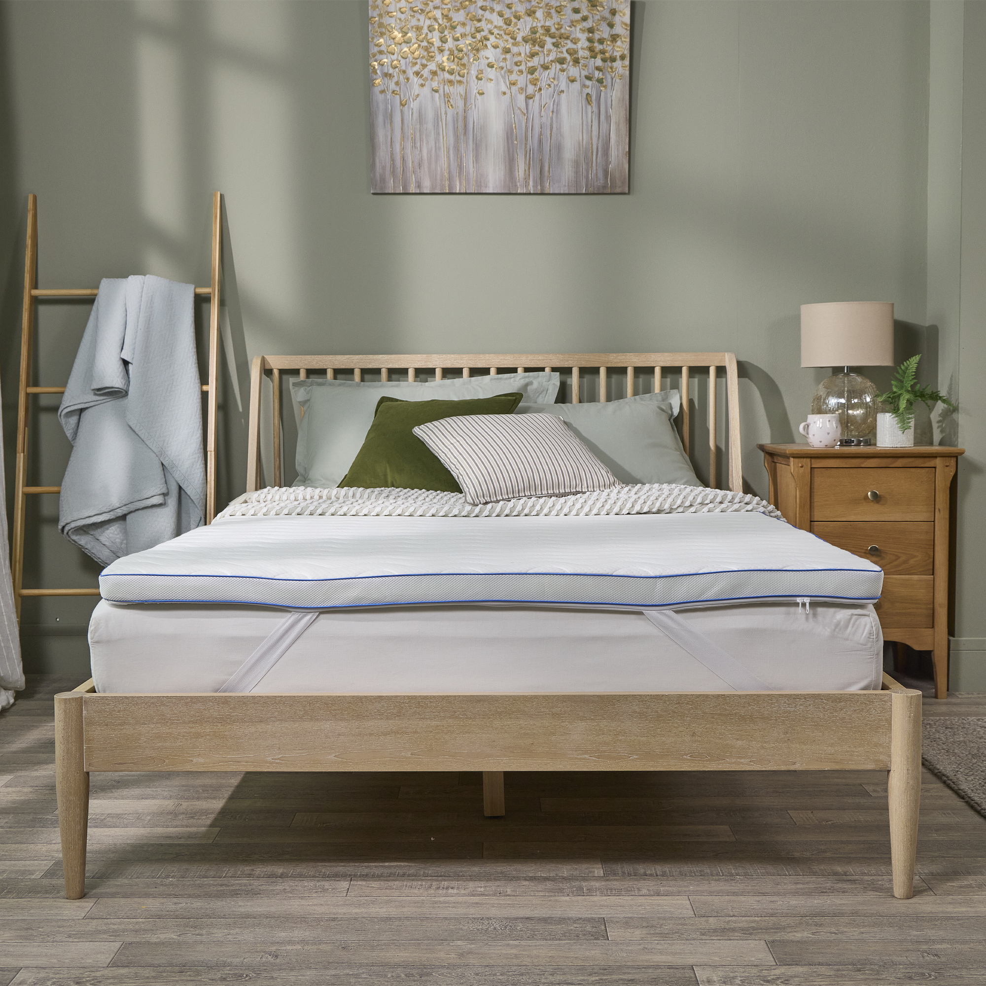 Slumberdown Memory Foam Gel Mattress Topper