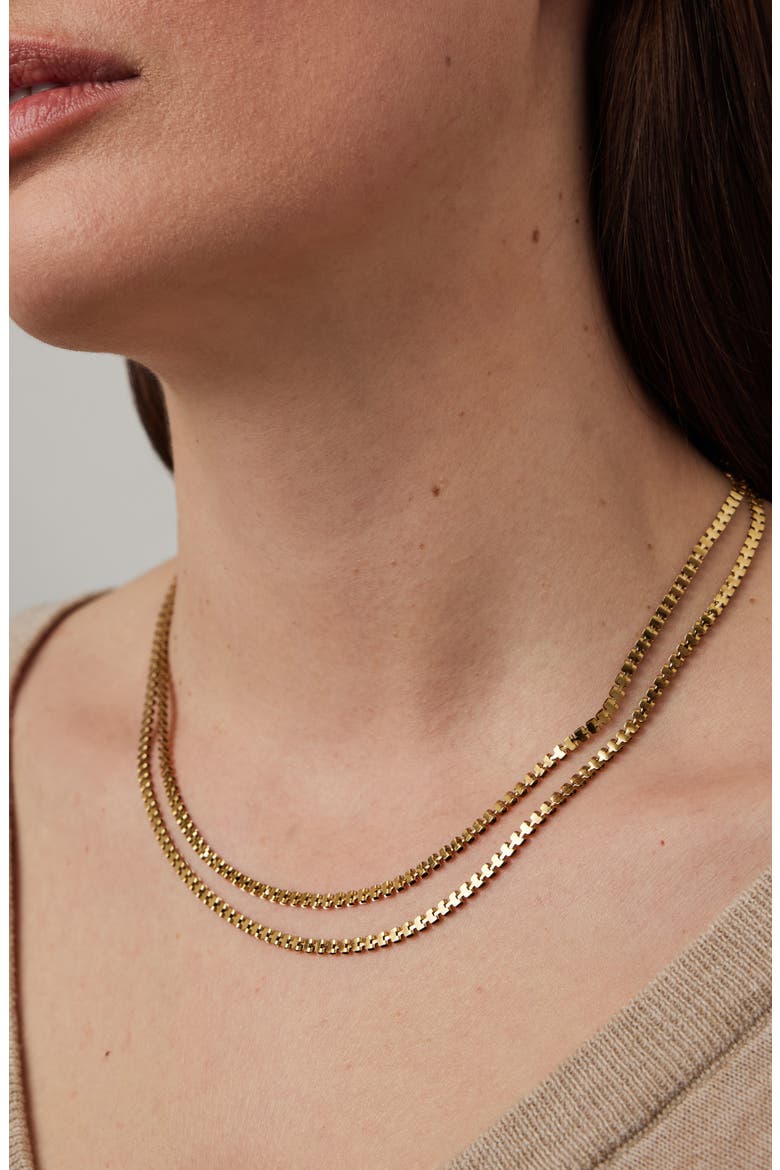 Double Amalfi Layered Chain Necklace