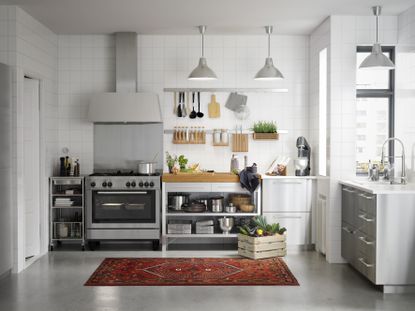 Bank Holiday deals: A well organised space with plenty of storage that makes a small kitchen feel bigger