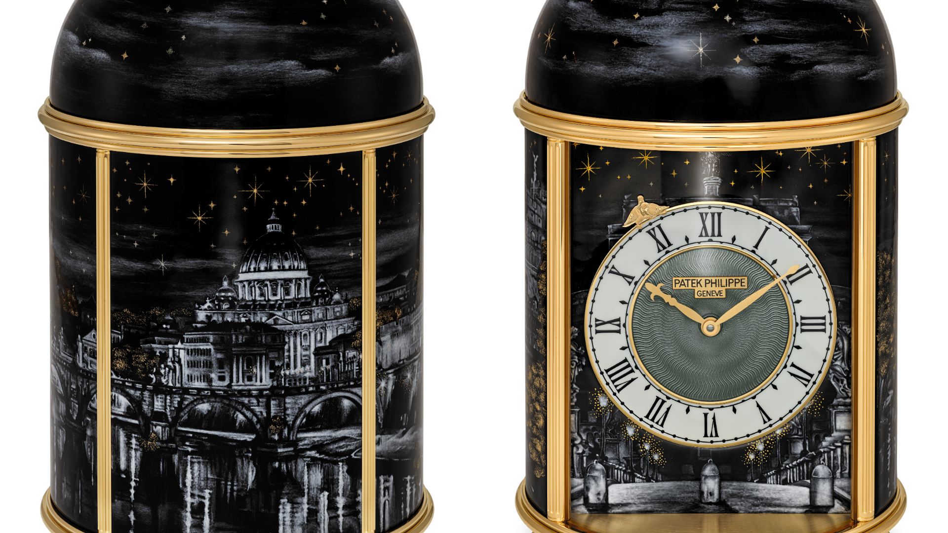 Patek Philippe City of Milan table clock