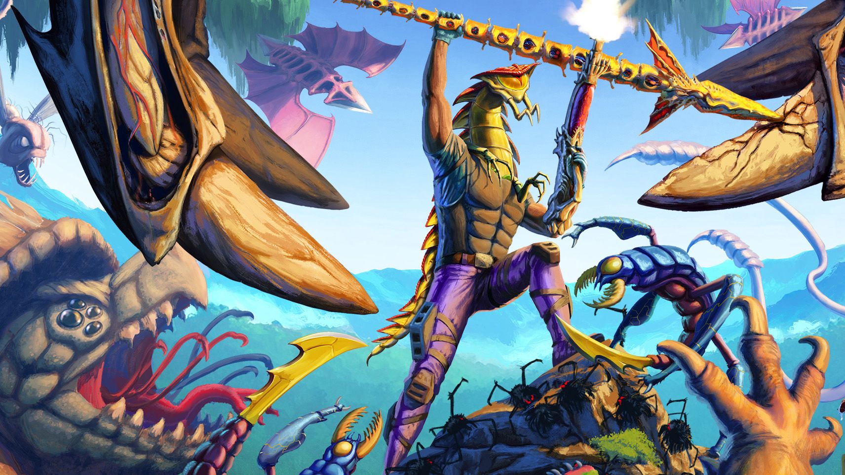 Trippy, psychedelic alien shooter ChainStaff shows there are still new ways for games to be ‘retro’ Trippy, psychedelic alien shooter ChainStaff shows there are still new ways for games to be ‘retro’