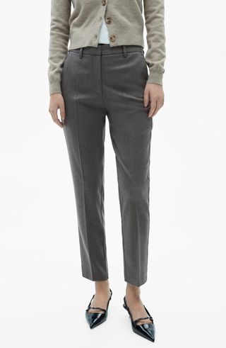 Flat Front Skinny Pants