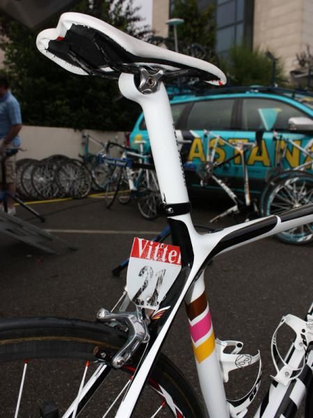 Trek says the new round-profile seat mast design saves about 20g.