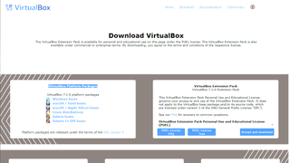 Screenshots showing how to create a virtual machine using VirtualBox software