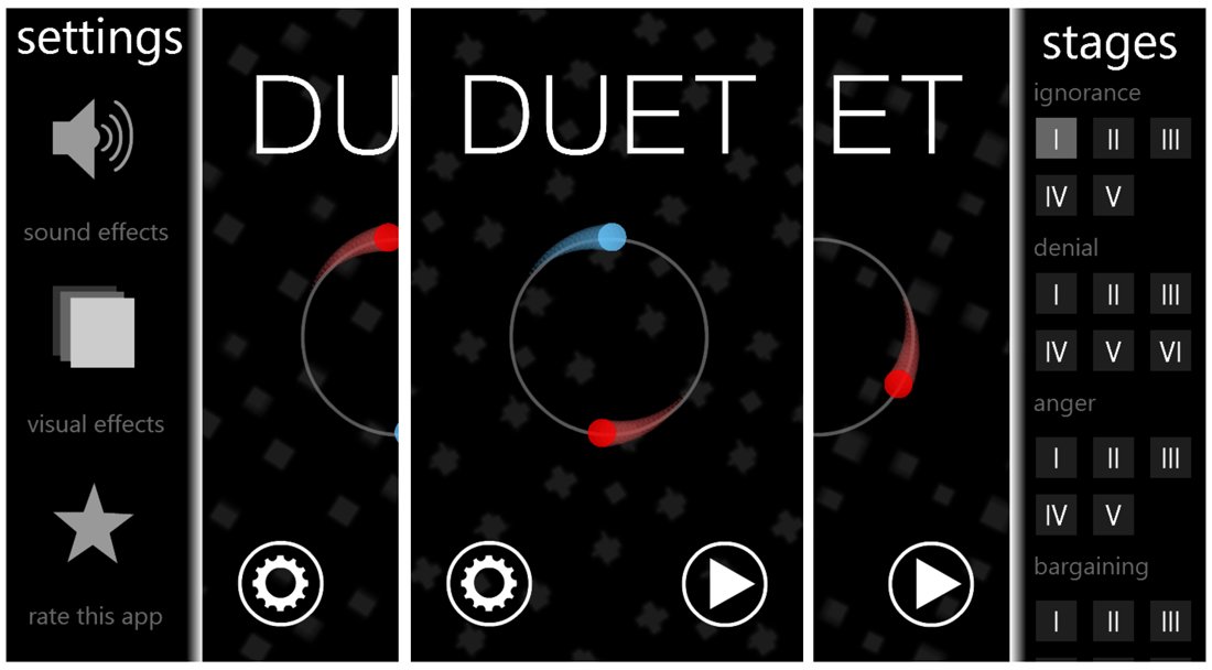 Duet Main Menu