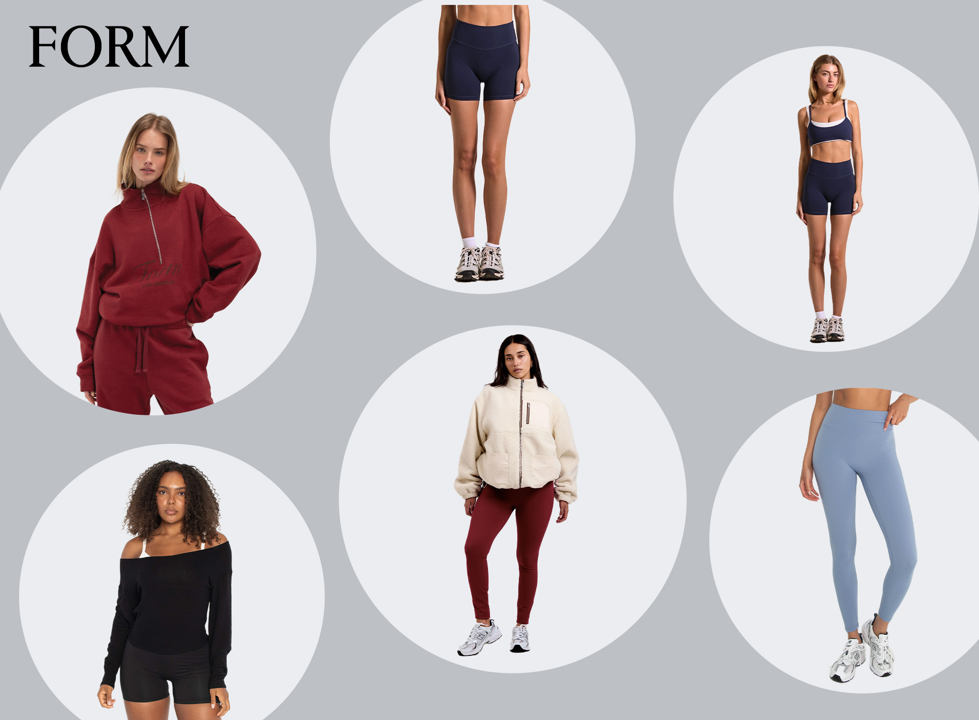 Collage of Form products