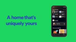 Spotify New Homescreen