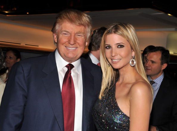 Donald Trump and Ivanka Trump.