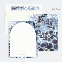 Delicate Floral Petals Personalized Stationary | From $50 for 25 at Minted