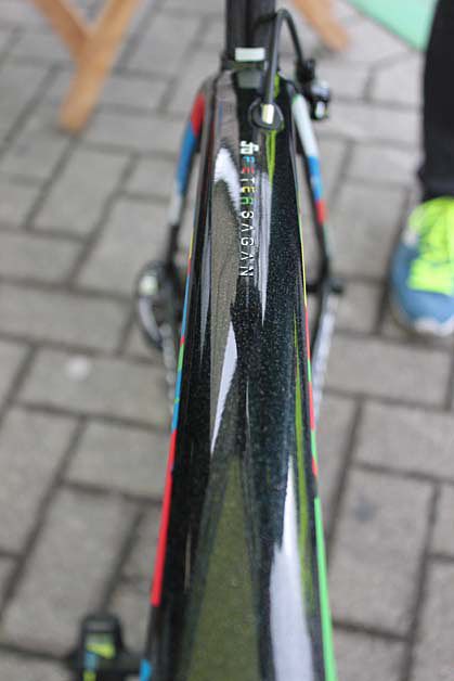 World champion Peter Sagan's Specialized S-Works Tarmac