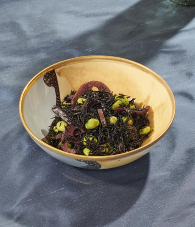 Hijiki seaweed salad