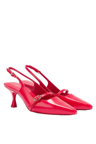 Larroudé Women's Ines Pointed Toe Slingback Pumps