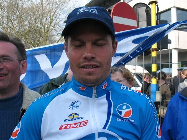 Aur&eacute;lien Clerc was happy with his second place in Gent-Wevelgem