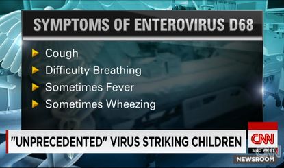 A rare respiratory virus in the Midwest is sending hundreds of kids to the hospital