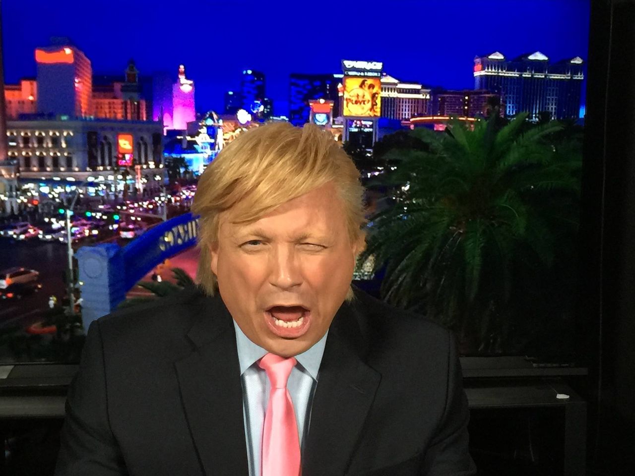 Trump impersonator