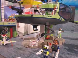 Playmobil's new 'Future Planet' line features astronauts living in a future space colony complete with rovers, habitats and techno-gardens for growing crops.