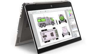 Product shot of HP ZBook Studio x360