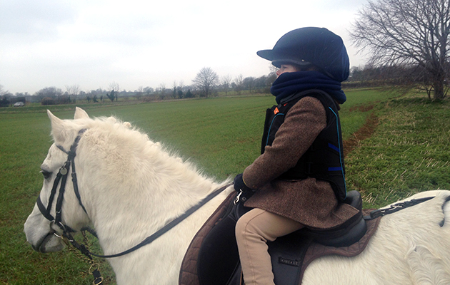 Grove and Rufford Hunt: Three-year-old Matilda Murray from the Grove & Rufford confirms that you are never too young to go visiting or to enjoy watching hounds. She is seen here riding Perry out with the Pytchley last Saturday