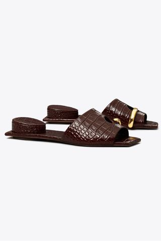 Pierced Mule Sandal