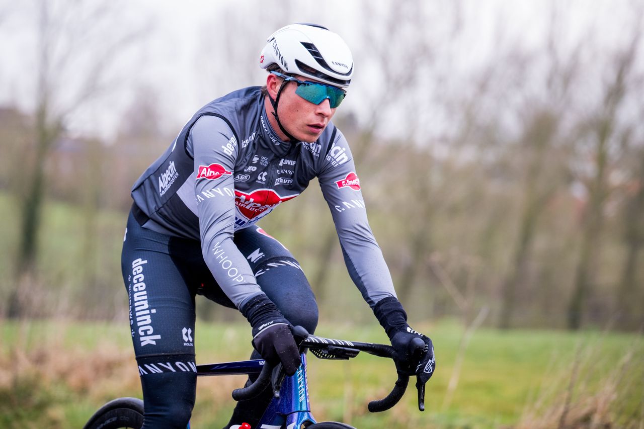 Mandatory Credit Photo by Shutterstock 15170876beBelgian Jasper Philipsen pictured in action during a track reconnaissance session ahead this weekends oneday cycling race Omloop Het Nieuwsblad opening race of the Flemish classic one day races season Thursday 27 February 2025Cycling Omloop Track Reconnaissance Gent Belgium 27 Feb 2025
