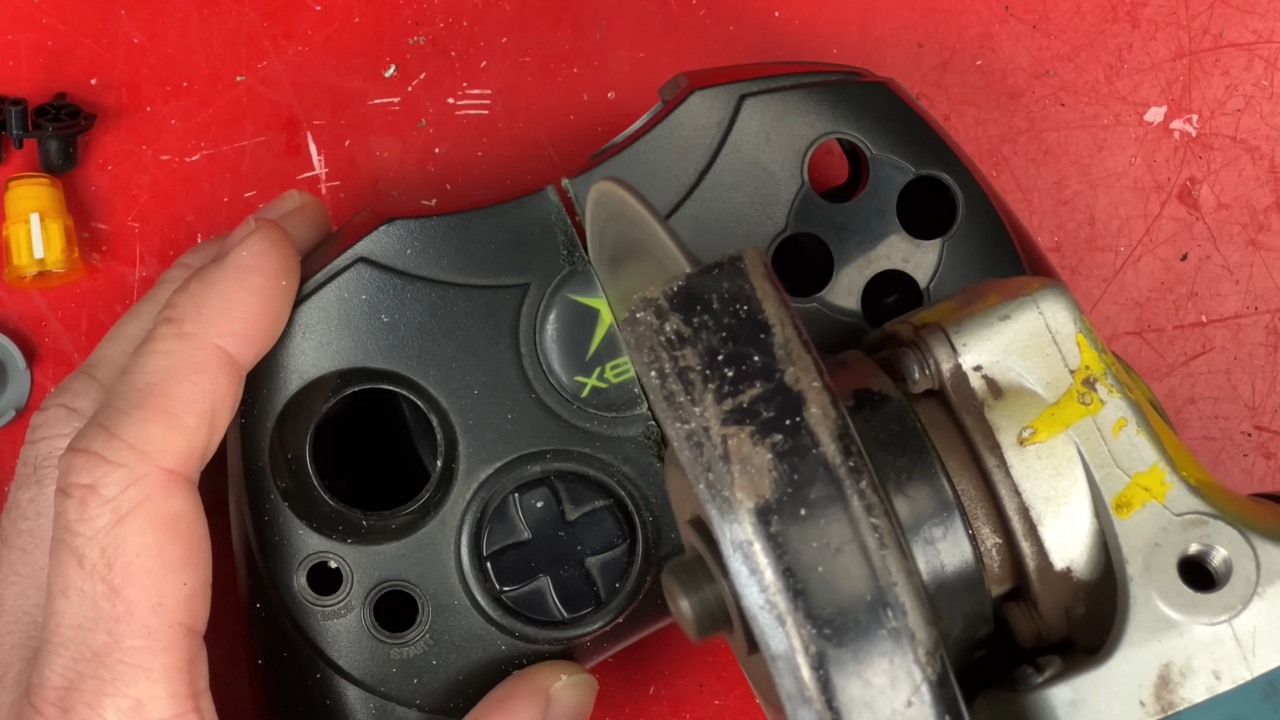 Homemade original Xbox handheld