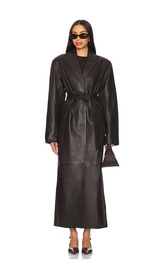 Formosa Leather Coat