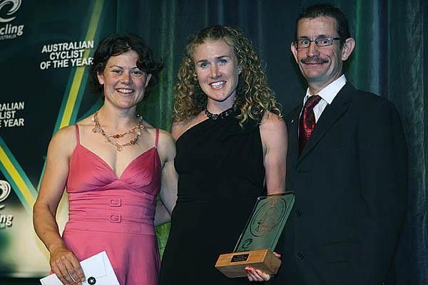 Vicki Whitelaw claimed the elite females road cyclist of the year.