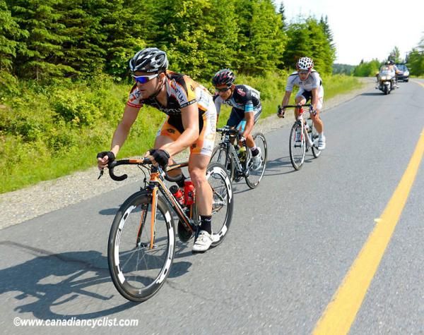 Ken Hanson (Optum p/b Kelly Benefit Strategies) leading the break