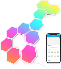 Govee Glide Hexa light panels | RGB | 10 pack | $179.99$99.99 at Amazon (save $80)